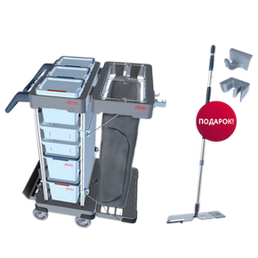 Тележка Ориго 2 АХ, Универсальная Компакт, Vileda Professional, 162604, купить, цена, стоимость, оптом